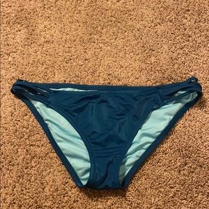 Teal bathing suit bottoms size large